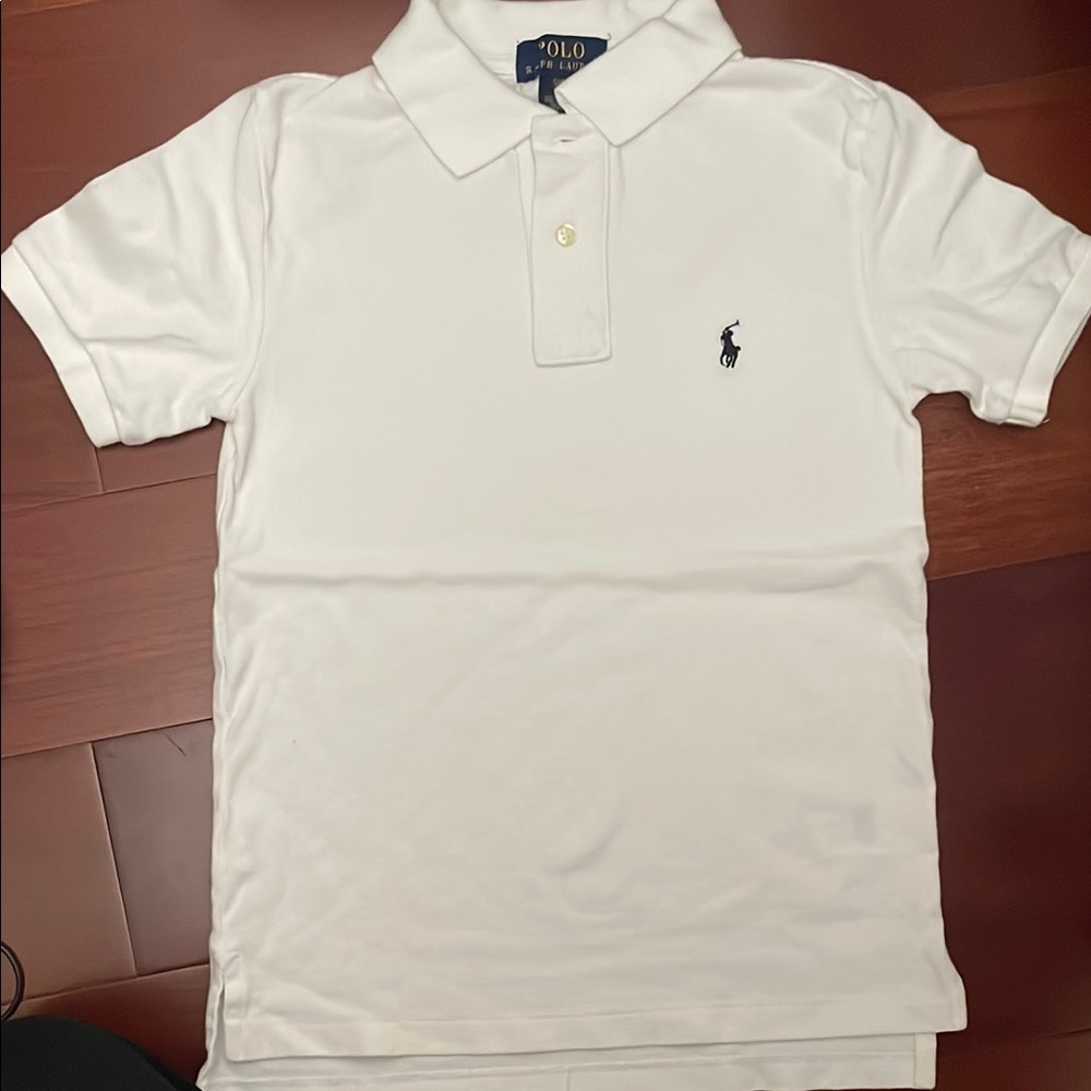 Polo by Ralph Lauren Kids Classic White Polo Shirt